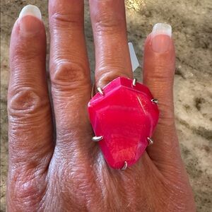 Bold Pink Gemstone Ring Kendra Scott